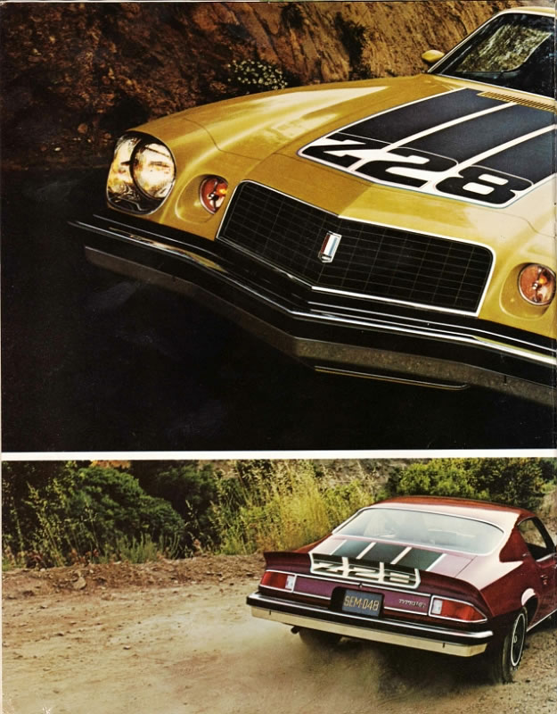 1974 Chev Camaro Brochure Page 12